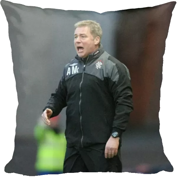 Ally McCoist at Ibrox: Rangers Triumph over Aberdeen (3-1) in the Clydesdale Bank Premier League