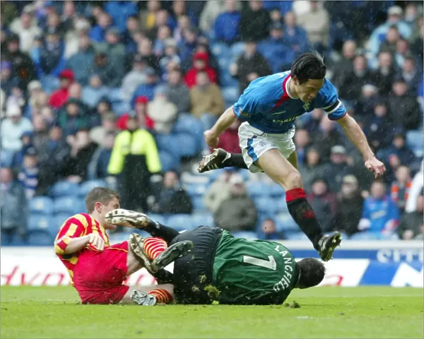 Michael Mols's Game-Winning Goal: Rangers FC Triumphs Over Partick Thistle (SPL, April 17, 2004)