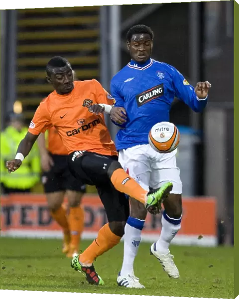 Intense Rivalry: Maurice Edu vs. Prince Buaben - Rangers vs. Dundee United, Scottish Premier League (0-0)