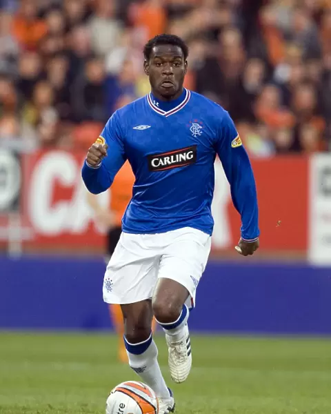 Maurice Edu Faces Off in Scoreless Dundee United vs. Rangers Clydesdale Bank Scottish Premier League Match at Tannadice Park