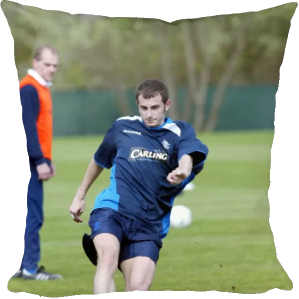 Jan Wouters at Rangers Football Club Training Session - April 2004 (Carling Be Rangers)