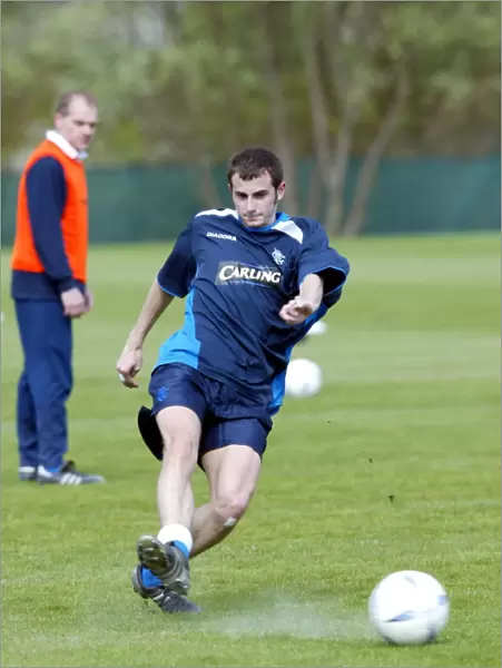 Jan Wouters at Rangers Football Club Training Session - April 2004 (Carling Be Rangers)