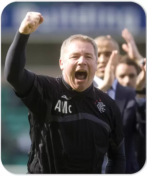 Rangers Football Club: Ally McCoist's Championship Victory at Easter Road (SPL 2009-2010)