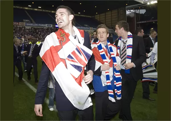 Rangers FC: Lafferty and Davis Triumphant SPL Championship Moment (2009-2010)