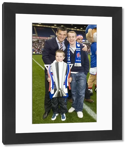 Rangers Football Club: League Title Victory - McCulloch's Euphoric Celebration (SPL Champions 2009-2010)