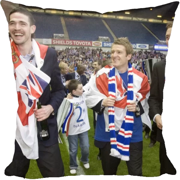 Rangers Football Club: Champions 2009-2010 - Triumphant Title Victory Celebration with Kyle Lafferty, Steven Davis, and Danny Wilson