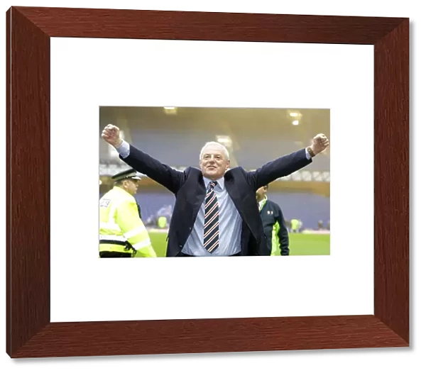 Rangers Football Club: Ibrox - Manager Walter Smith Celebrates SPL Championship Glory (2009-2010)