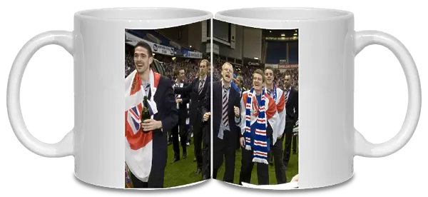 Rangers FC: Lafferty, Naismith, and Davis - Champions 2009-2010