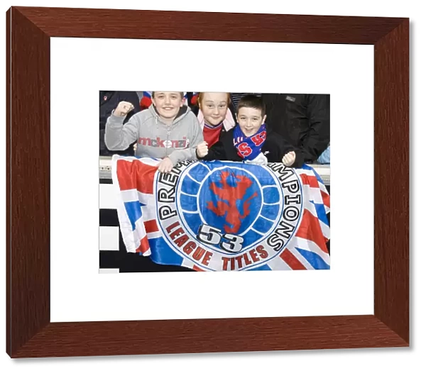 Euphoric Ibrox: Rangers Fans Celebrate SPL Championship Victory (2009-2010)