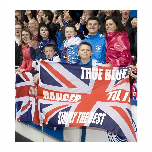 Glasgow Rangers: SPL Champions 2009-2010 - Triumphant Victory Over Hibernian at Ibrox