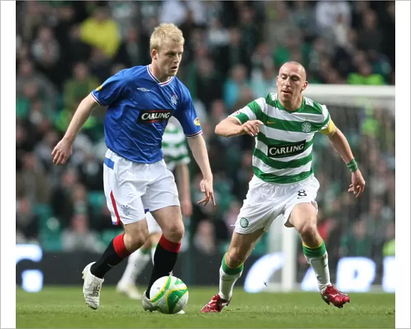 Scott Brown's Chasing Thrill: Celtic's Narrow 2-1 Victory Over Rangers in the Scottish Premier League