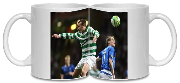 Clash of the Titans: Steven Davis vs. Lee Naylor - Celtic's Thrilling 2-1 Victory over Rangers in the Scottish Premier League