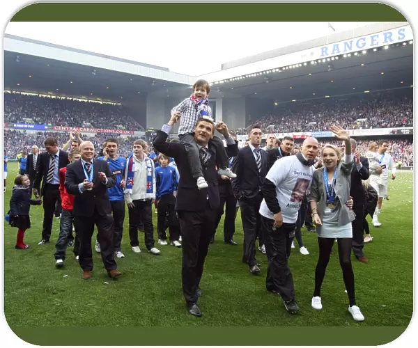Rangers Football Club: Champions Parade - SPL Title Victory Celebration at Ibrox Stadium