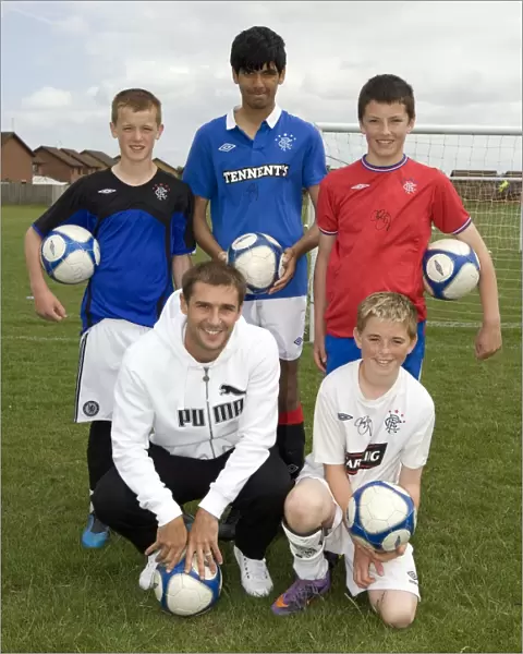 Rangers Football Club: Kevin Thomson Coaches Next Generation at King George V Playing Fields