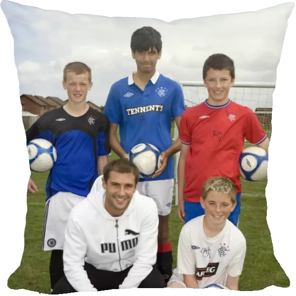 Rangers Football Club: Kevin Thomson Coaches Next Generation at King George V Playing Fields