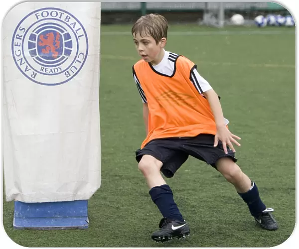 Rangers Kids in Action at Summer Roadshow, Stirling University (2010)