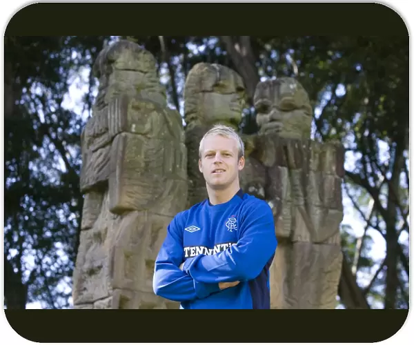 Rangers Steven Naismith Training Exclusively at Hyde Park during Sydney Festival of Football 2010