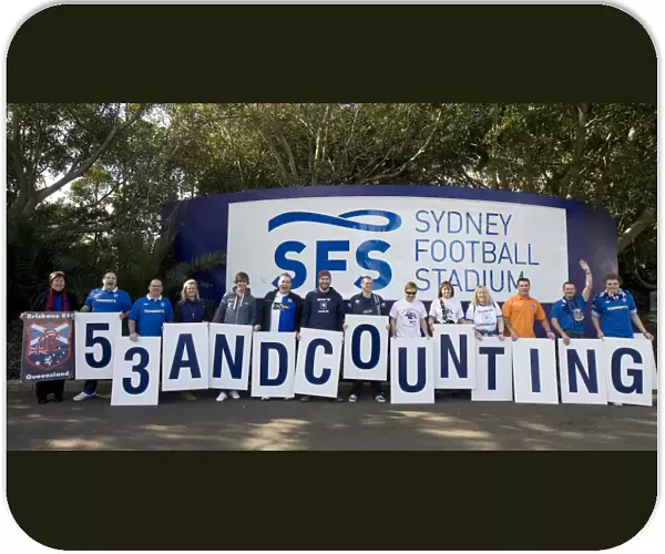 Rangers Fans Unwavering Support: 53 and Counting at Sydney Festival of Football 2010