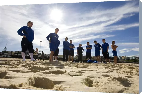 Rangers FC at Bondi Beach: Exclusive Moments from the Sydney Football Festival 2010