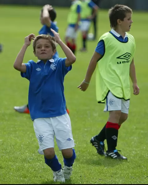 Rangers Football Club: Young Rangers in Action at 2010 Summer Camp