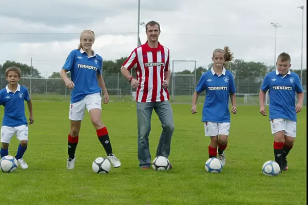 Rangers Football Club: Training with Enrique Murio-Fernandes, Hannah Hill, Andy Webster, Taya Pointer, and Steven Boyes (Summer 2010 Residential Camp)