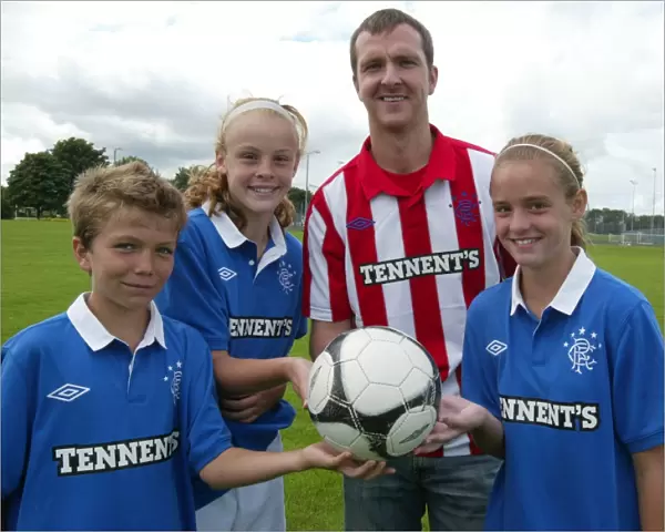 Rangers Football Club: Building Team Spirit at Summer 2010 Residential Camp with Ryley Dejong, Hannah Hill, Andy Webster, and Taya Pointer