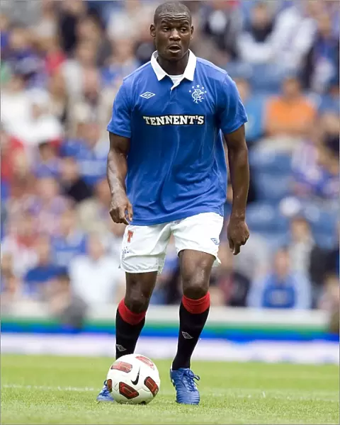 Maurice Edu Scores the Thrilling Winner for Rangers Against Newcastle United (2-1) at Ibrox