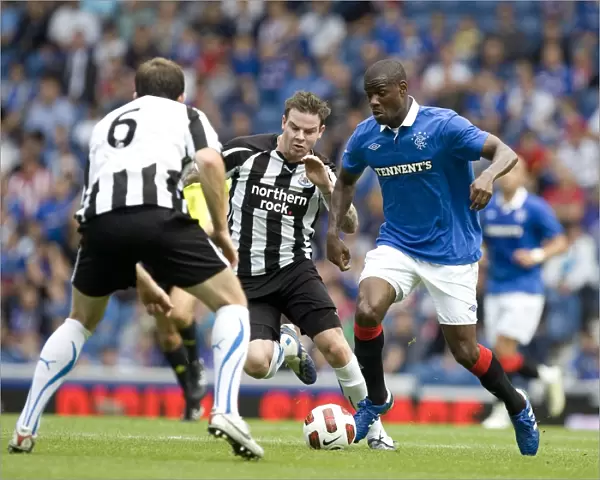 Maurice Edu vs. Danny Guthrie: Rangers Take on Newcastle United in Pre-Season Clash at Ibrox - Rangers Win 2-1