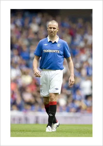 Kenny Miller Scores the Thrilling Winner for Rangers Against Newcastle United (2-1) at Ibrox