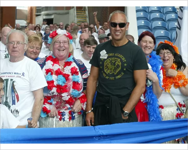 Rangers Football Club: Champions Walk 2010 - Fans United for Charity with Mark Hateley