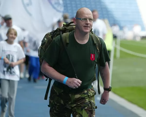 Rangers Football Club Fan's Participation in Champions Walk 2010 for Charity
