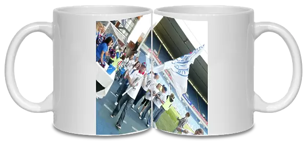 Rangers Football Club: A Sea of Supporters Uniting for Charity - Champions Walk 2010