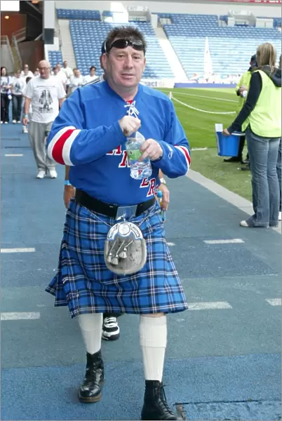 Rangers Football Club: United in Charity - Inspiring Fan's Journey through Champions Walk 2010