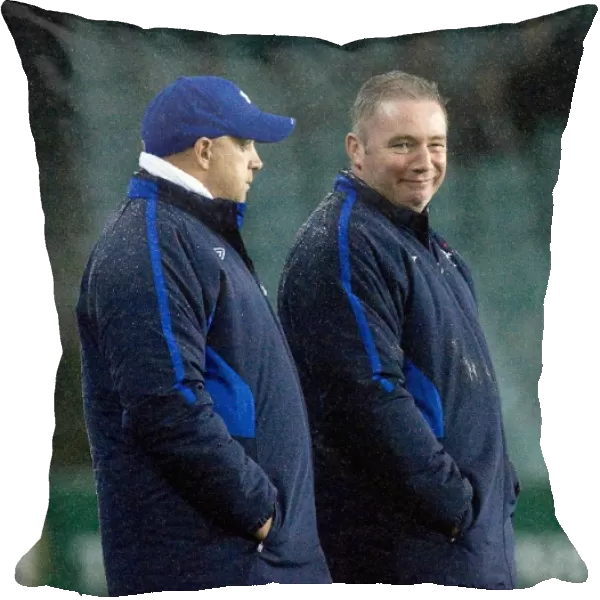 McCoist and McDowall: A Lighthearted Moment on the Sydney FC Touchline (Rangers Football Club, Sydney Festival of Football 2010)