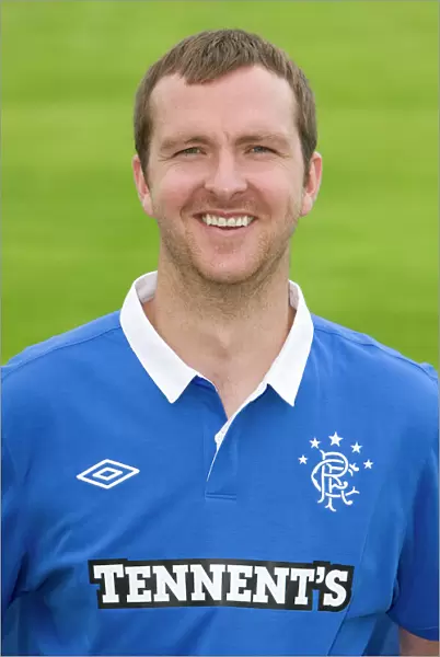 Rangers Football Club: Andy Webster (2010-11 Team) - Head Shots at Murray Park