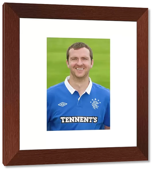 Rangers Football Club: Andy Webster (2010-11 Team) - Head Shots at Murray Park