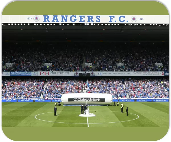Rangers Lift the Championship Flag: Rangers 2-1 Kilmarnock at Ibrox Stadium - Alastair Johnston's Triumph
