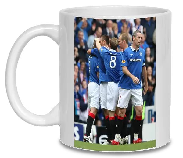 Rangers: Kenny Miller's Euphoric Moment as He Scores the Winning Goal Against St. Johnstone (2-1) at Ibrox