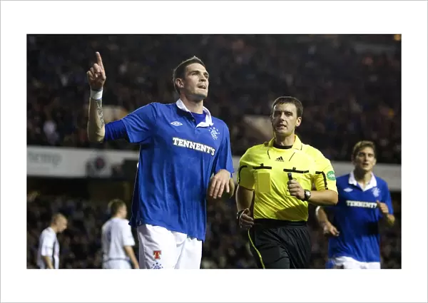 Rangers Kyle Lafferty's Euphoric Reaction to Seven-Goal Blitz Against Dunfermline in CIS Insurance Cup