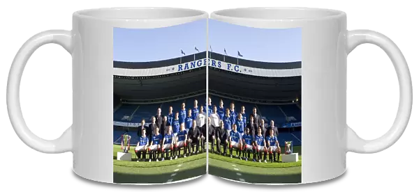 Soccer - Rangers Team  /  Squad - Ibrox