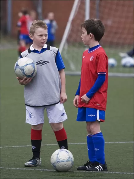 Rangers Football Club: October Soccer School - Young Players in Action at Ibrox