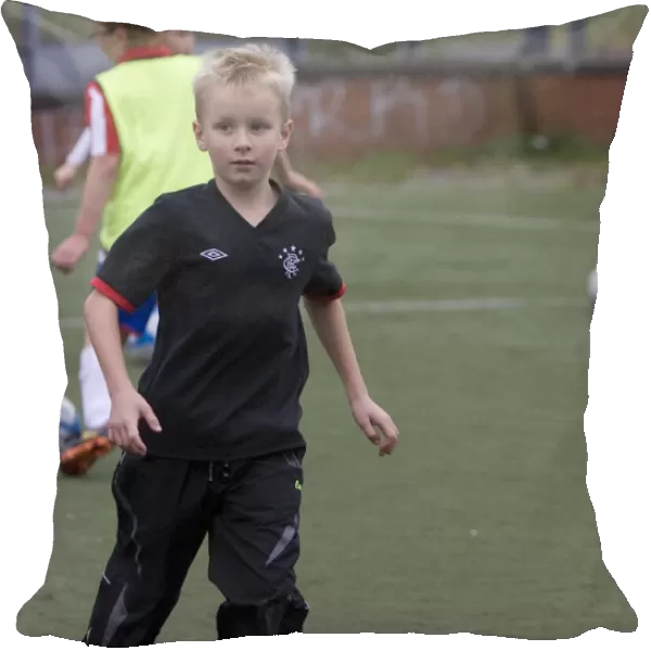 Rangers Football Club: October Soccer School - Young Players Training at Ibrox