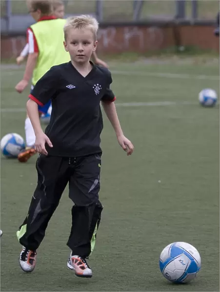 Rangers Football Club: October Soccer School - Young Players Training at Ibrox