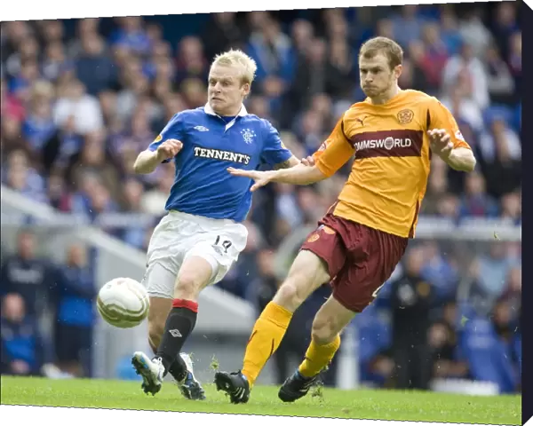 Rangers Steven Naismith Scores in Epic 4-1 Victory Over Motherwell at Ibrox