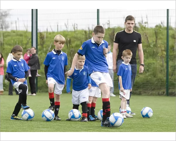 Rangers FC: Kyle Hutton's Training Session with East Kilbride Rangers Soccer School (October 10)