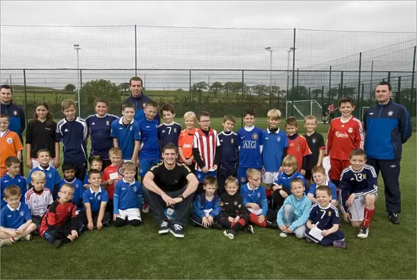 Rangers FC Soccer School: Kyle Hutton Training with East Kilbride Rangers (October 10)