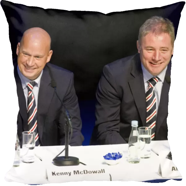 Rangers Football Club: McCoist and McDowall at the 2010 Junior AGM