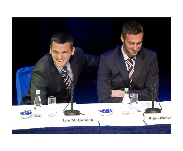 Rangers Football Club: Junior AGM (2010) - Lee McCulloch and Allan McGregor in Attendance