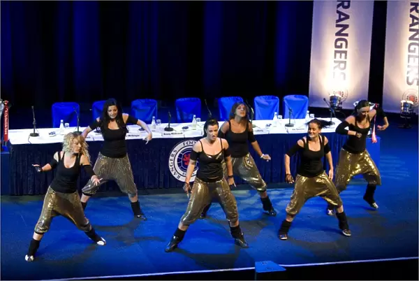 Rangers Football Club: Junior AGM 2010 - Exciting Performance by the Rangers Dancers