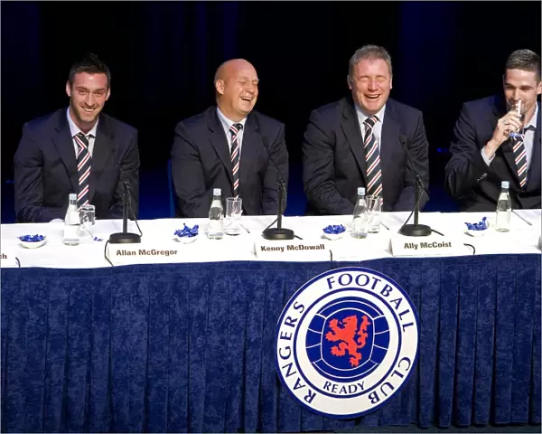Rangers Football Club: 2010 Junior AGM - A Gathering of Stars: McGregor, McDowall, McCoist, and Lafferty